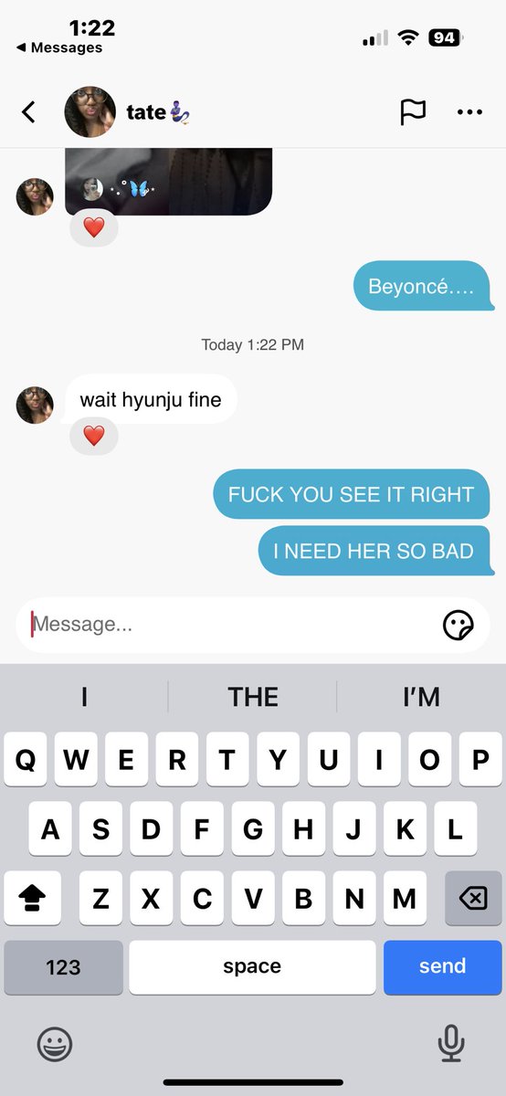 ElliesStrapRidr's tweet image. Tate being real as always