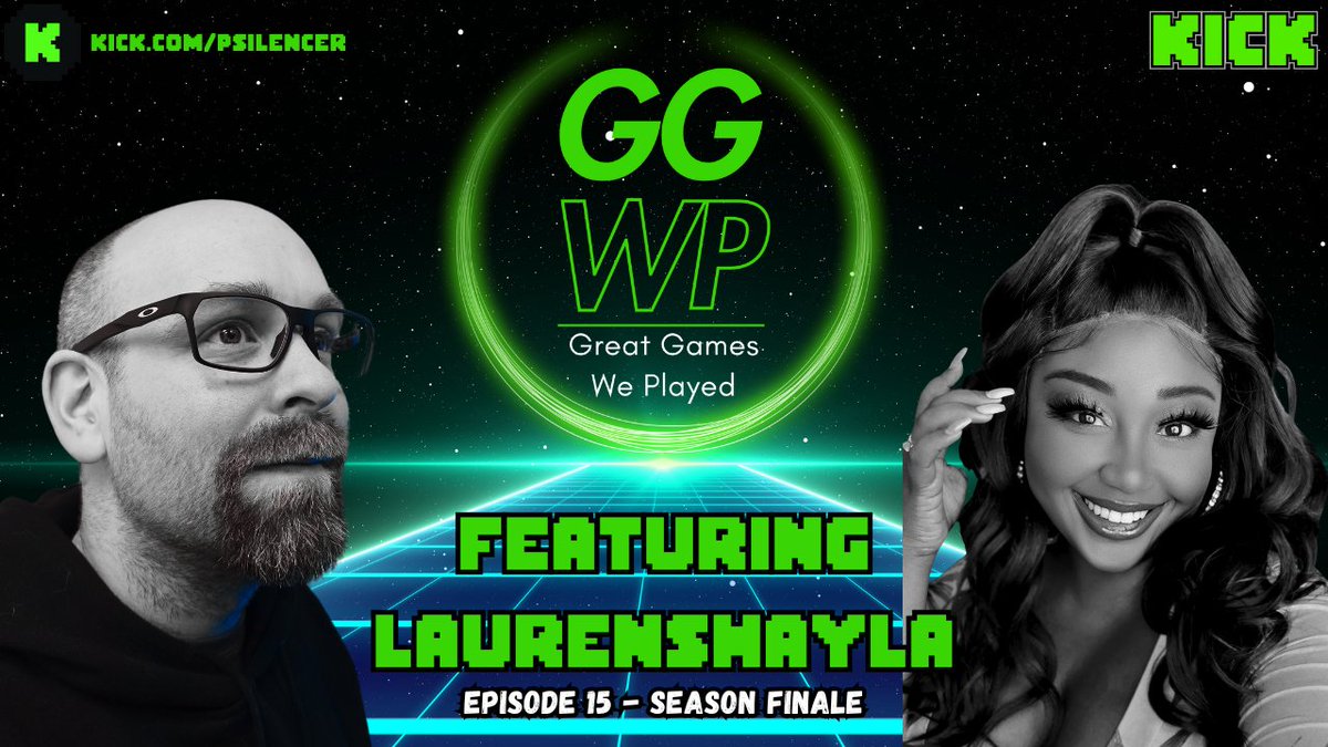 ThePsilencer's tweet image. HERE WE GO!!!
THE SEASON FINALE OF GGWP IS HERE WITH THE BEAUTIFUL @laurenshay_la!
Come and join the most positive space on @KickStreaming with us while we talking gaming and life!
kick.com/psilencer
#KickPartner #PickKick #GGWP