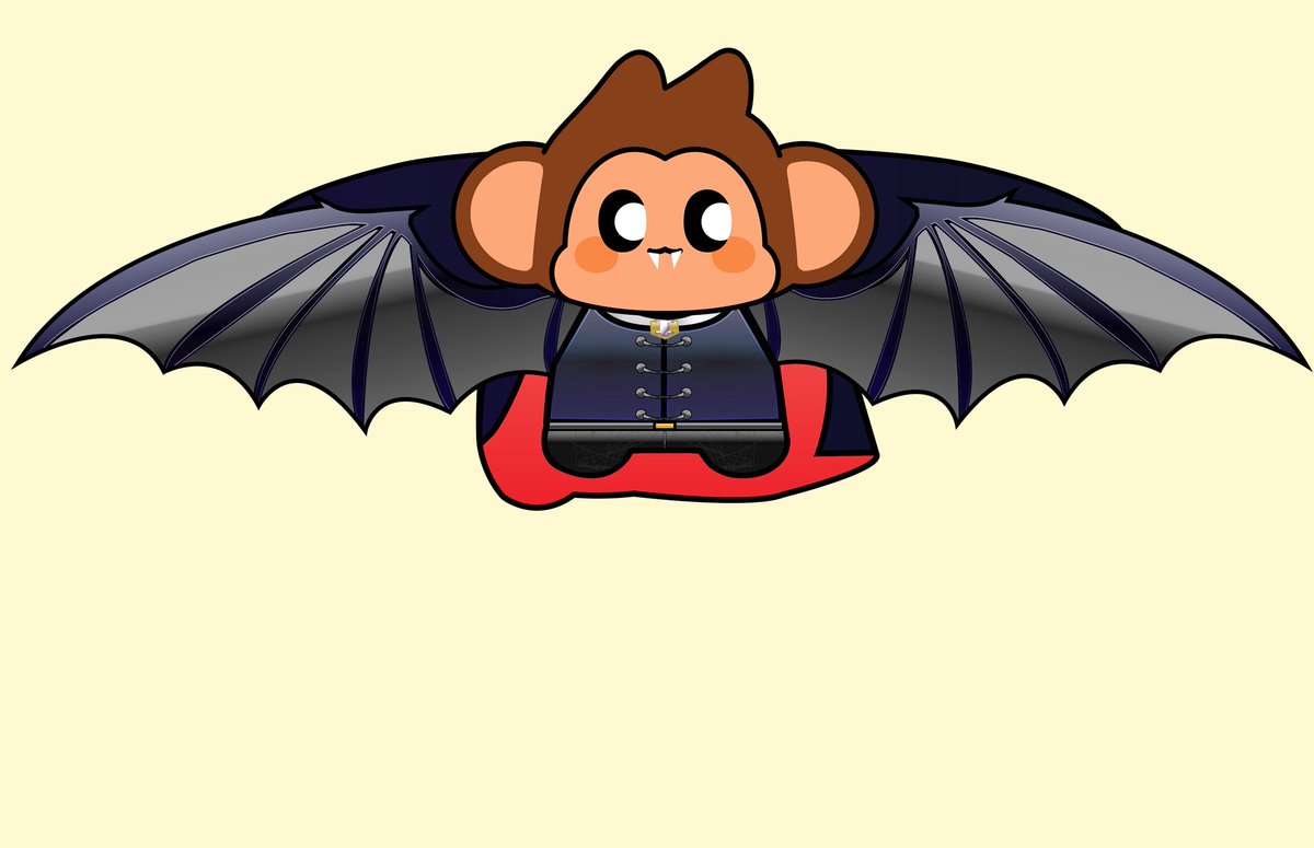 gt8studios's tweet image. Chimpers Costume Party Art Contest submission 🧛🐒
1. Count Chimpi
2. Count Chimpula
3. Chimpi Bat
4. Mini Chimpi Bat
#ChimpersAF
@ChimpersHQ X @ChimpersAF