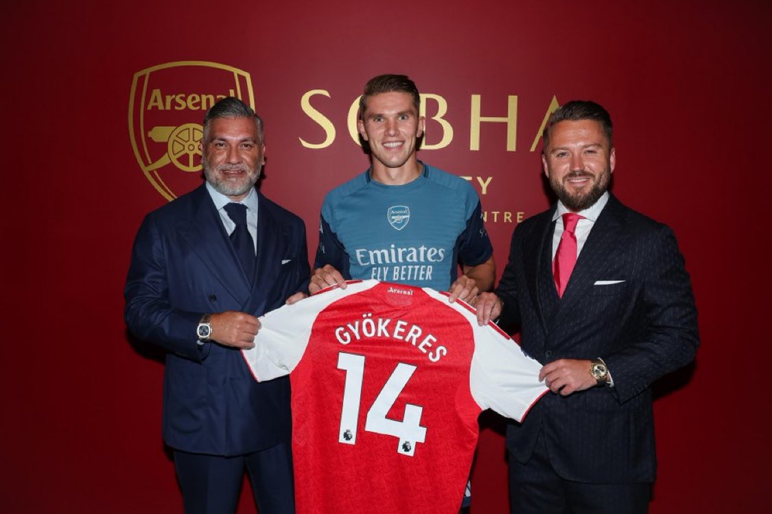 adamkeys_'s tweet image. Hasan Cetinkaya reduced his commission to ensure Viktor Gyökeres became an #Arsenal player. Gyökeres forwent a €2m bonus owed by Sorting. The sacrifices made by Europe’s top scorer to join us should not be overlooked.