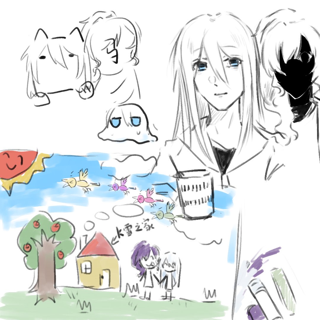 jngjiemo's tweet image. 我的儿童画就这样 #かなまふ