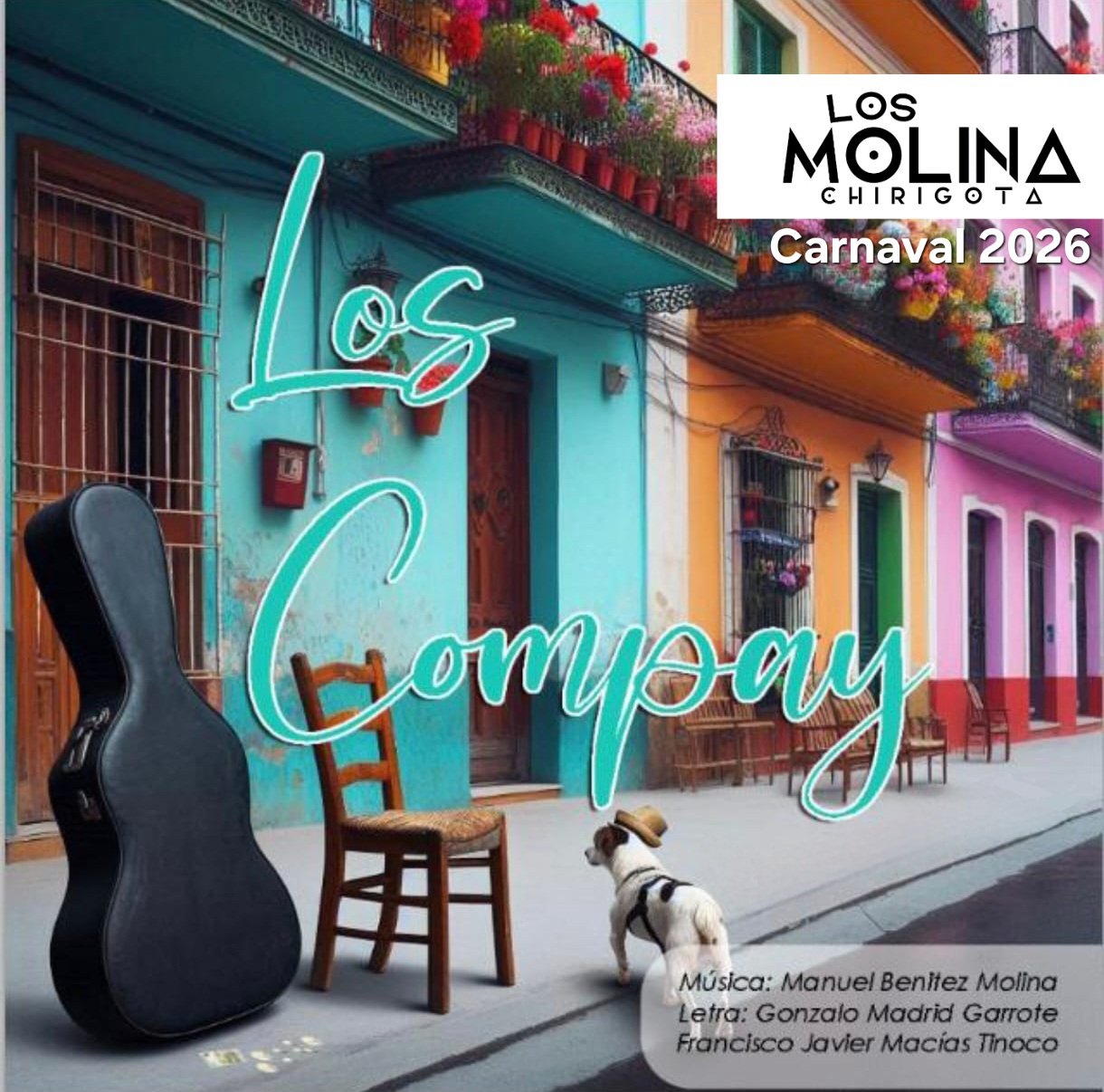 Regreso bomba en el COAC 2026: la chirigota de Los Molina vuelve al Falla con ‘Los compay’