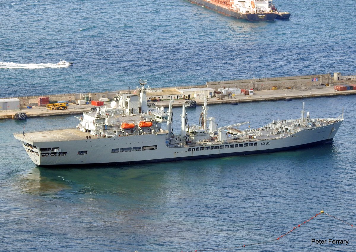 Gibraltar 2019
RFA Wave Knight A 389  🇬🇧
Gibraltar Mar 4 2019