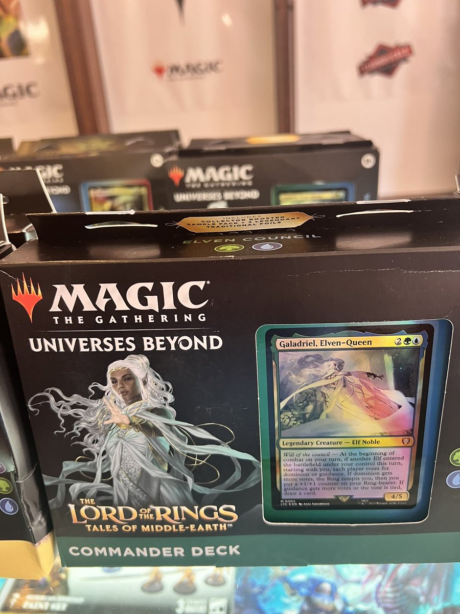 TurnbuckleWorld's tweet image. MAGIC THE GATHERING inventory restock! Fallout, Lord of the Rings and Dr. Who Commander Decks! Come get these! Open till 7pm! Located at 190 East Main Street, Mount Vernon Ky!