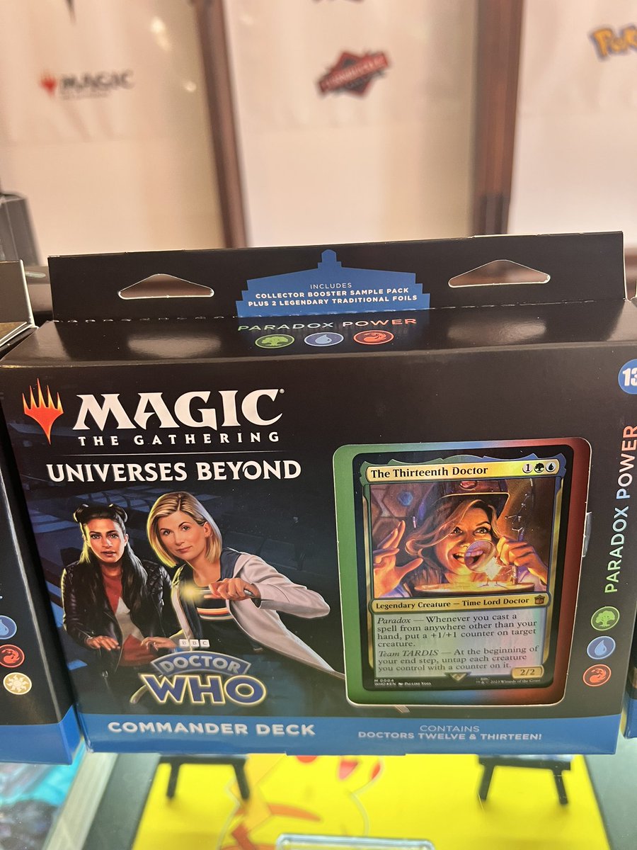 TurnbuckleWorld's tweet image. MAGIC THE GATHERING inventory restock! Fallout, Lord of the Rings and Dr. Who Commander Decks! Come get these! Open till 7pm! Located at 190 East Main Street, Mount Vernon Ky!