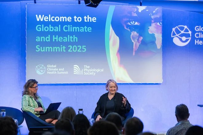 awmackenzie's tweet image. 🙏🌍“As I stood on stage last Thursday afternoon to give my closing remarks to the Global Climate and Health Summit, I was inspired by what we had all achieved over the two days, hopeful because of the determination for action from participants, and excited to get to work. I said…