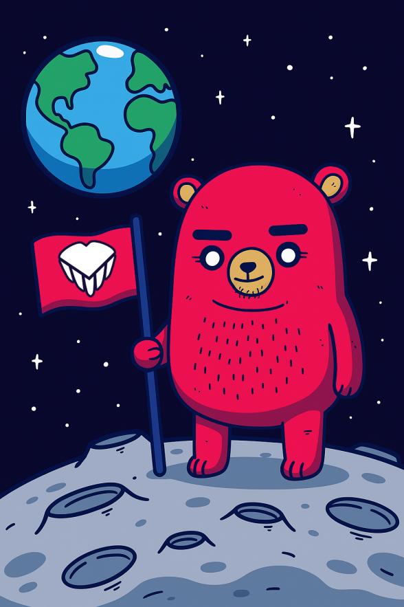 0xBeraPaw's tweet image. 🐾 Next stop: the moon!