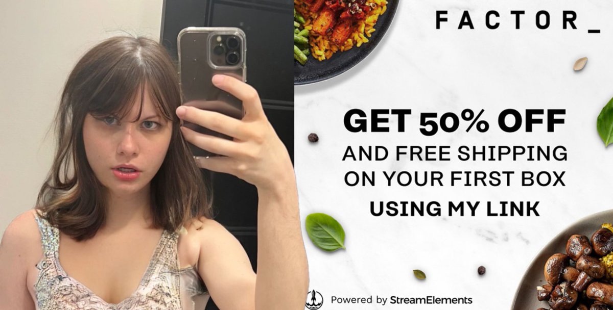 prezoh's tweet image. hello this is prezoh's girlfriend, jennifer! arent i beautiful. prezoh is sooo ugly.
Use my link to get 50% off and free shipping on your first Factor box! LMAO.. i thought of that completely by myself #Factor75Partner, #ad strms.net/factor75_prezoh derp
twitch.tv/prezoh