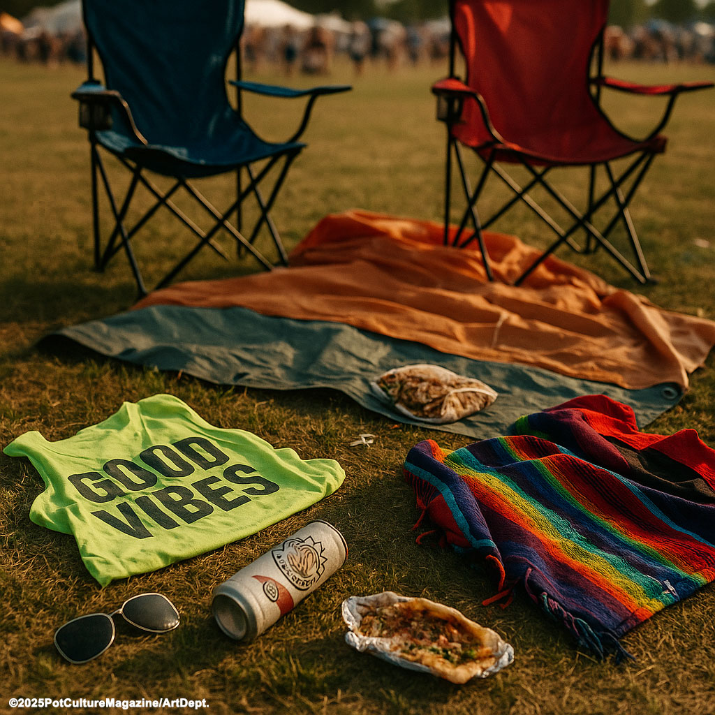 PotCultureMag's tweet image. #SecondSesh 10 Types of People You Always See at a Music Festival (April 28, 2025)
Festivals are full of characters. From sunscreen sprayers to barefoot bouncers, meet the creatures of the human zoo.
wp.me/pflf86-24V
#PotCultureMagazine #420Community #FestLife #Cannabis