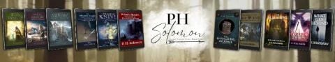williamlstuart's tweet image. Trying to find a new fantasy series to read? May I suggest the books by @ph_solomon? He writes The Bow of Hart and The Cursed Mage Case Files! Here is the link to his website buff.ly/2Gphdh7
#follow #readandreview #fantasybooks
