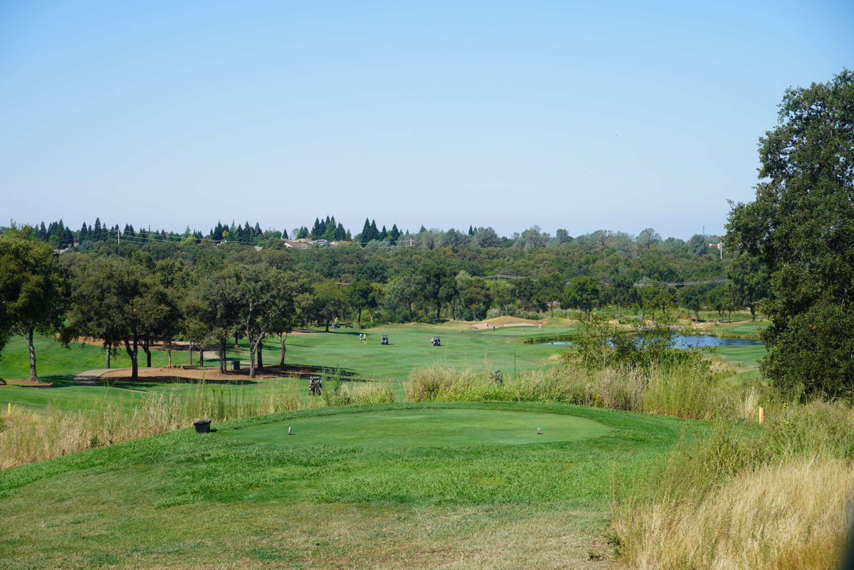 AJGAGolf's tweet image. Scenes from The Ridge 🌲
The Ridge Golf Course in Auburn, California, is showing off this week as players tee it up for #TheSpinJr!
