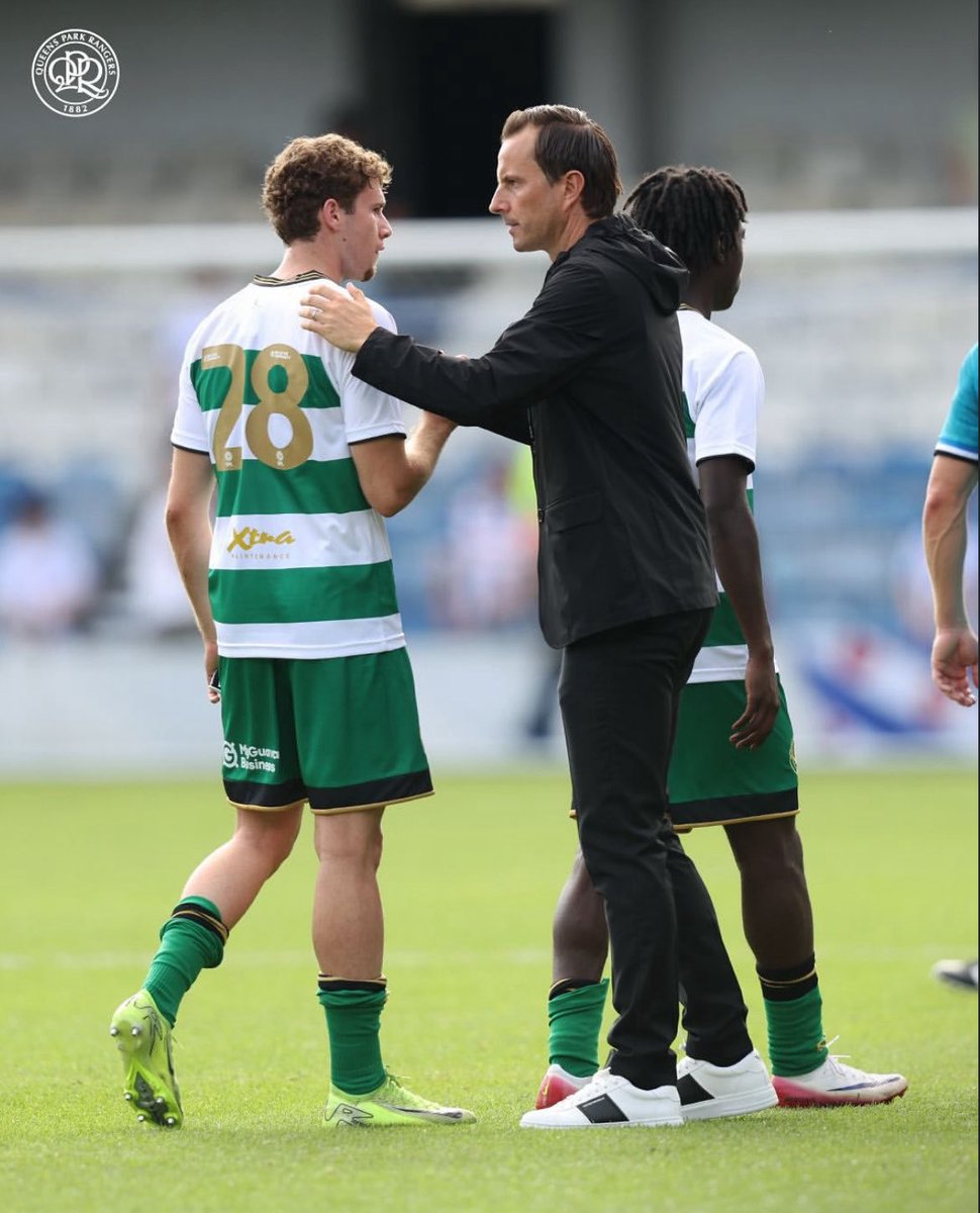 IraqXtra's tweet image. 📸| Alexander Aoraha played 23 minutes for QPR in today’s friendly against Heerenveen.