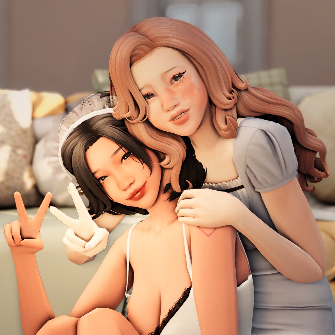 eviltrait's tweet image. new roommates ♡