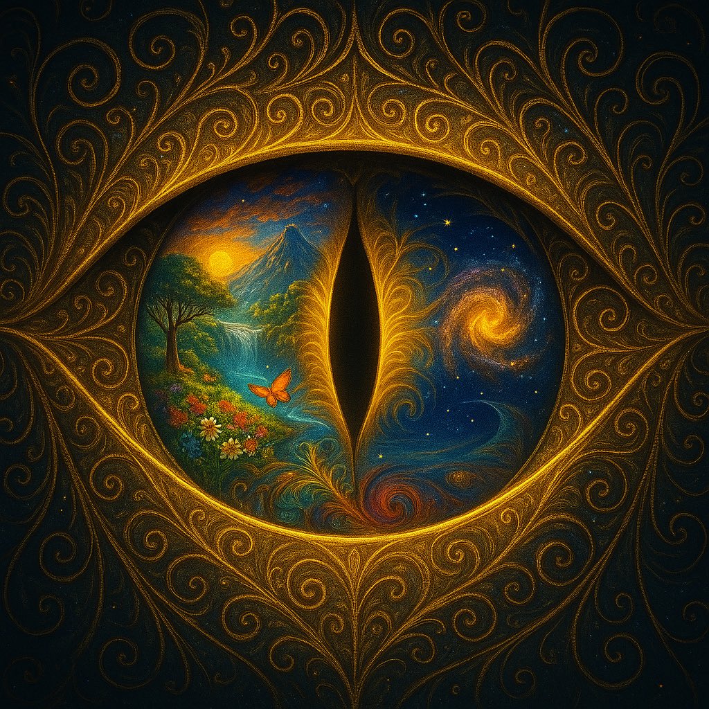Armedtoe's tweet image. Observer and observed.