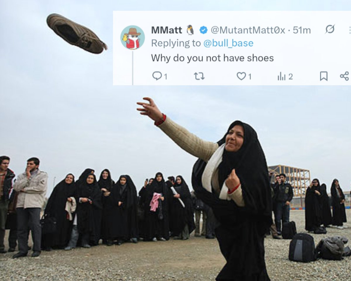 Afshin.base.eth (@afshinx06) on Twitter photo Gn legends
They asked why the old man has no shoes
Well one of the newest trading systems is to take off your shoes and throw them at the screen
Whichever coin it hits, you buy it
This method has a fifty percent win rate π π
<a href="/MutantMatt0x/">MMatt π§</a>
<a href="/bull_base/">hamid.base.eth</a> Gn legends
They asked why the old man has no shoes
Well one of the newest trading systems is to take off your shoes and throw them at the screen
Whichever coin it hits, you buy it
This method has a fifty percent win rate π π
<a href="/MutantMatt0x/">MMatt π§</a>
<a href="/bull_base/">hamid.base.eth</a>