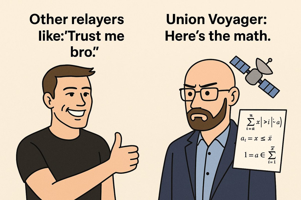web3_mum's tweet image. UNION
Union Voyager is not just an IBC relayer. it’s custom built for the modular, proof driven future of interop.
Built by @union_build, Voyager moves messages, not trust assumptions.
Proof-first. Chain agnostic. Fully sovereign.
Welcome to the next era of IBC !
ZKGM🦈🦈