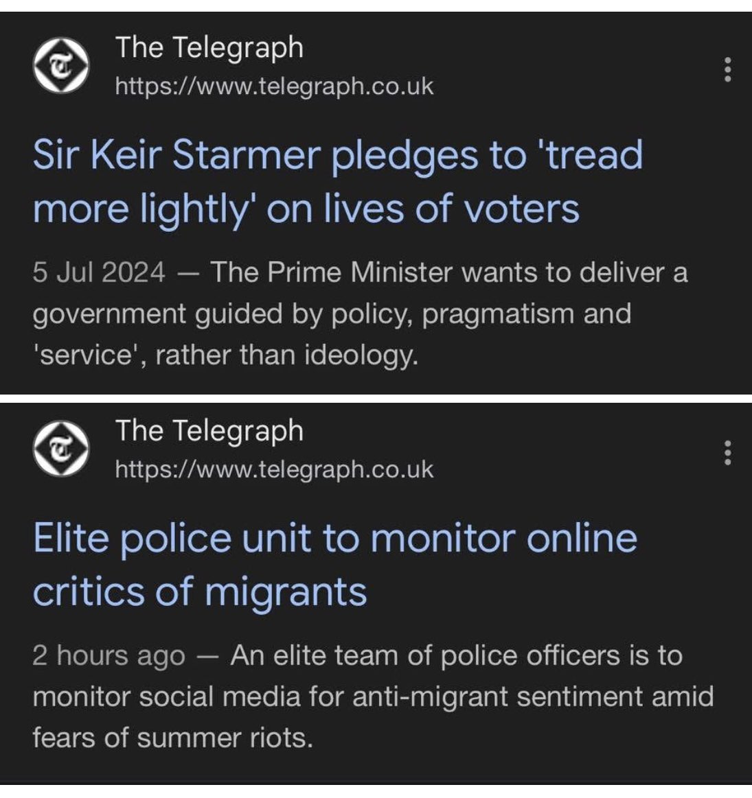 <a href="/Telegraph/">The Telegraph</a> He lies. It is what he does.