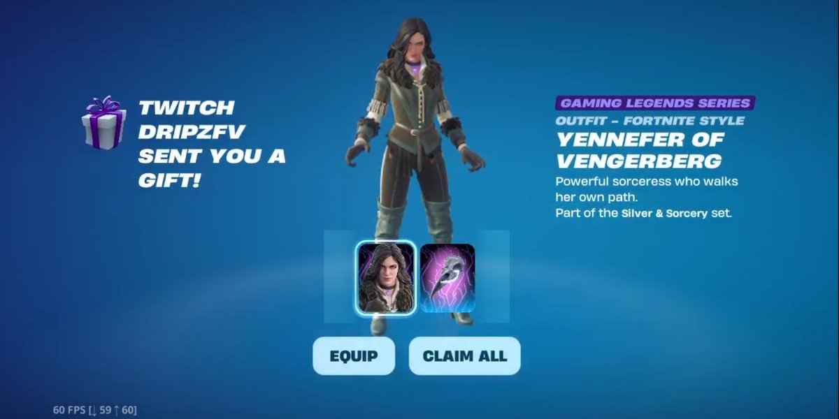 TwoTimeGamer2 (@twotimegame) on Twitter photo Thanks for gifting me yennefer on the giveaway from stream dripz๐๐ซ #Dripzfvlegit <a href="/Dripzfv/">Dripz ๐ฎ</a> Thanks for gifting me yennefer on the giveaway from stream dripz๐๐ซ #Dripzfvlegit <a href="/Dripzfv/">Dripz ๐ฎ</a>