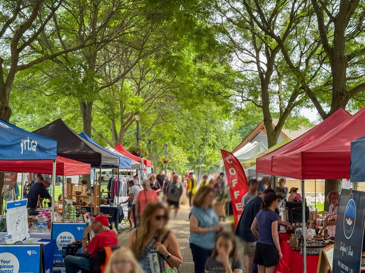 MichaelParsa's tweet image. Fantastic to see so many residents supporting local businesses at the #Aurora Farmers Market this morning!
The market runs from 8 am to 1 pm every Saturday until October 25th, so please come out and show your support.
#SupportLocal #AuroraOakRidgesRichmondHill