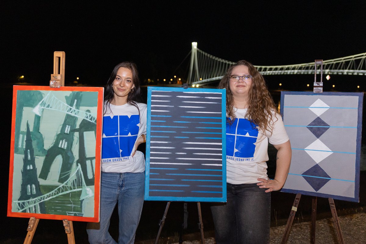 I NK Osijek je bio na Osječkoj ljetnoj noći! 👩‍🎨🖼️