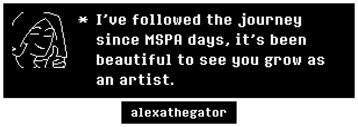 alexathegator's tweet image. I had 10 minutes to draw this before I had to leave, but I've loved seeing all the artists in HS/UT community grow over the years