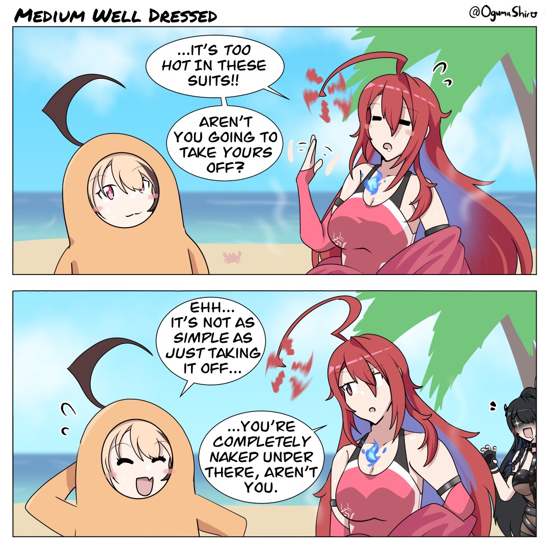 she's overdressed to impress #rkggk #BloodflameArt