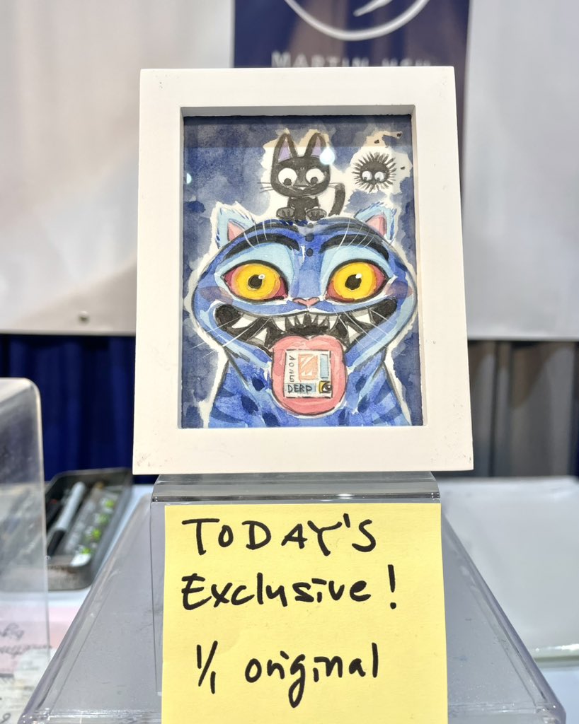MartinHsu's tweet image. DERP! Whoβs ready for a #Caturday #SDCC drop?! Up for grabs now at booth 4530!