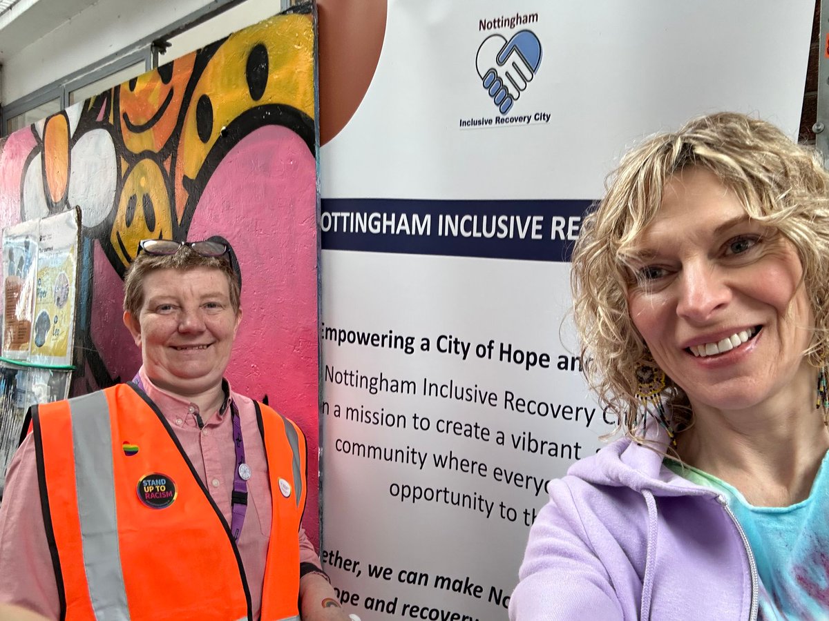 SobarNottm's tweet image. Great time at #NottsPride today with Nottingham Recovery Network chatting to people about all things Inclusive Recovery Cities and stigma! Thanks to our fab Inclusive Recovery Champions who volunteered their time!
#inclusiverecoverycities #nottspride #smashthestigma #loveislove