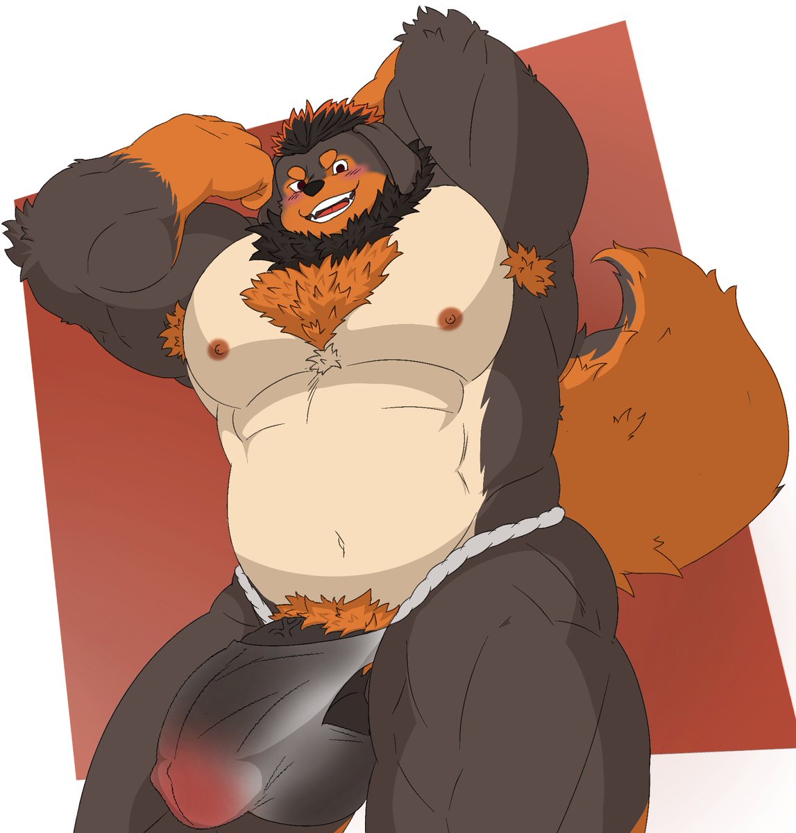 Tayangsuyi 💪💪
Commission for <a href="/0rophilia/">MountainClimber</a> thank you so much😊❤

#XXLWOOFIA