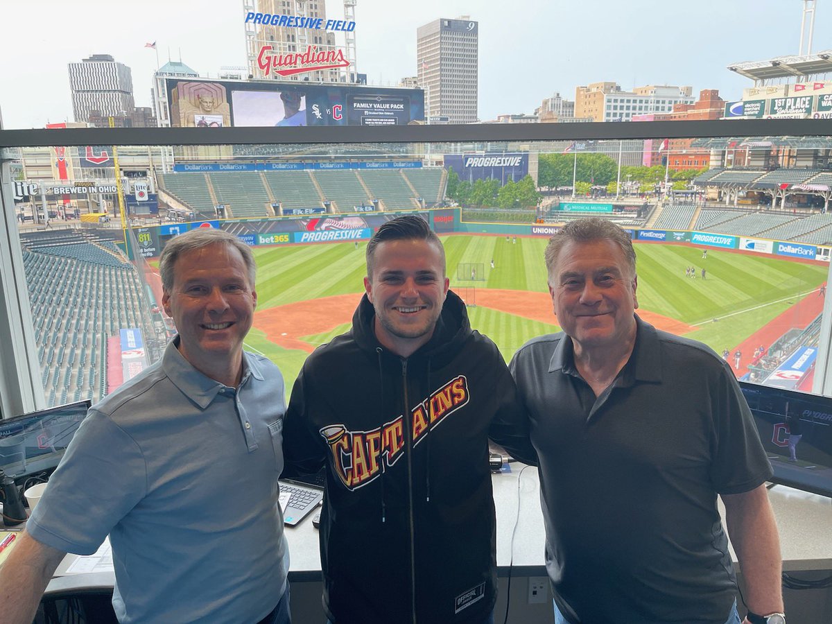 Logan Potosky (@loganpotosky) on Twitter photo What a blessing it has been to have Tom Hamilton as the Voice of Cleveland Baseball for so many years.
Truly an icon and inspiration for not only broadcasters like myself, but countless fans in Northeast Ohio and beyond.
Congratulations, Hammy! What a blessing it has been to have Tom Hamilton as the Voice of Cleveland Baseball for so many years.
Truly an icon and inspiration for not only broadcasters like myself, but countless fans in Northeast Ohio and beyond.
Congratulations, Hammy!