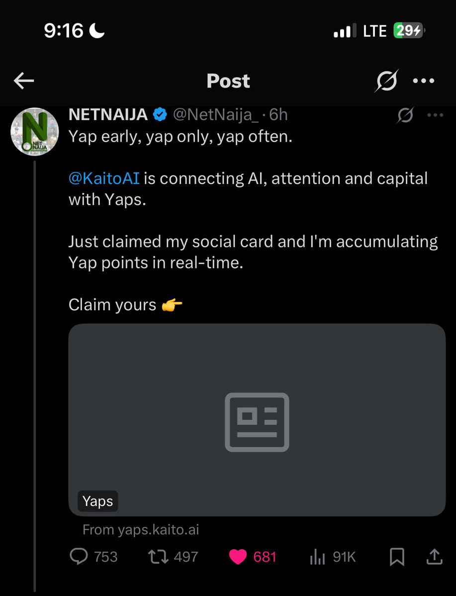 ednut99's tweet image. Union should just announce the TGE date already and let’s wrap this up.
Also, who’s out here educating all these people about @KaitoAI? Some big accounts clearly have the edge.
I just hope my bags stay safe, because the way people are farming social cards and stacking $YAP is…