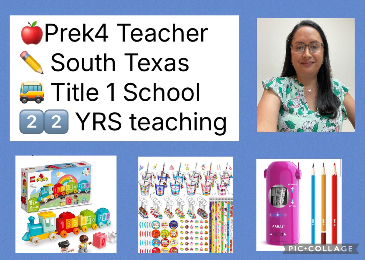 <a href="/Gr8educ8tor/">Kristin</a> Thank you!

Pre-K 4: where we’re learning letters, colors, and how not to eat glue.

Help us thrive (and survive):
🖍️🧸📦 amazon.com/hz/wishlist/ls…

Because tiny humans = big messes 💥

#sendhelp #clearthelist #SupportTeachers #TeachersofX #ClearTheList2025 #AmazonWishlist