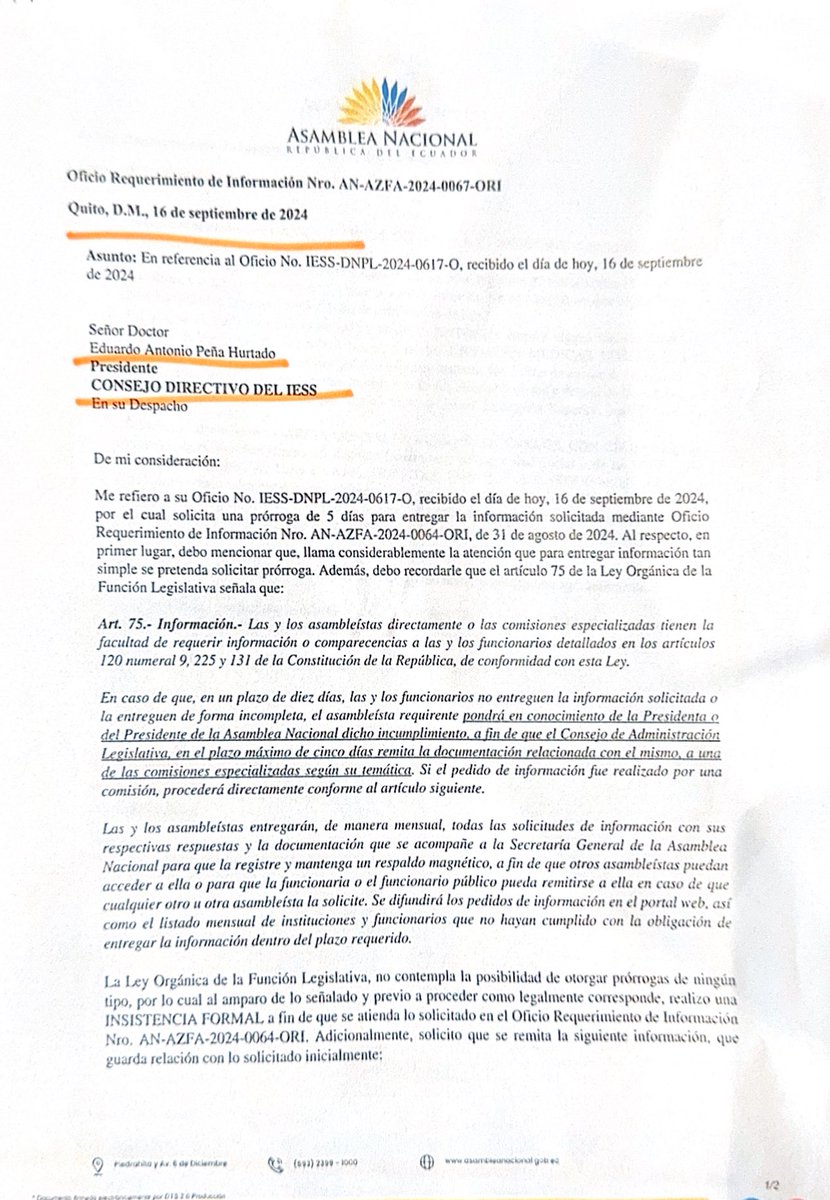 XavierJordanM's tweet image. Ecuador 🚨🚨
Mañana a las 8PM expondré públicamente los contratos fraudulentos del Hospital del IESS en Manta que vinculan al asambleísta Ferdinand Álvarez Zambrano con sus socios.
Más de $1.600 millones en red de saqueo y corrupción.
📄 Hoy ante uds, los Oficios de Álvarez…