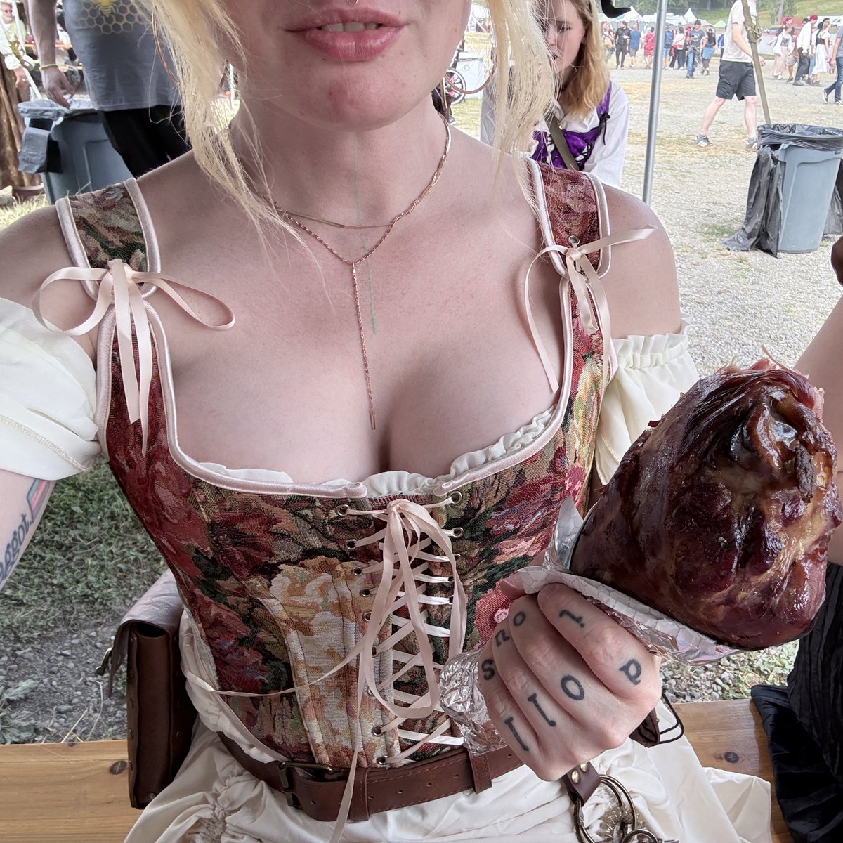 adoeable_'s tweet image. renfaire essentials - tits &amp;amp; turkey legs
