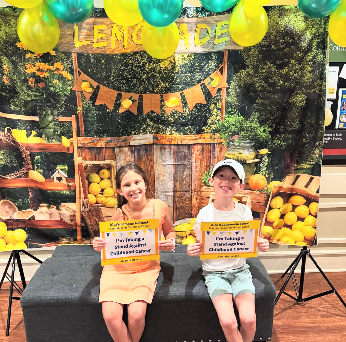 AlexsLemonade's tweet image. Stand shoutout! 📢🏕️
The Summer Adventure Club campers at @primrosegardenoaks had a blast hosting their lemonade stand! Together, these kids took a stand against childhood cancer.
Visit our link in bio to explore the many ways you can get involved in our mission to end…