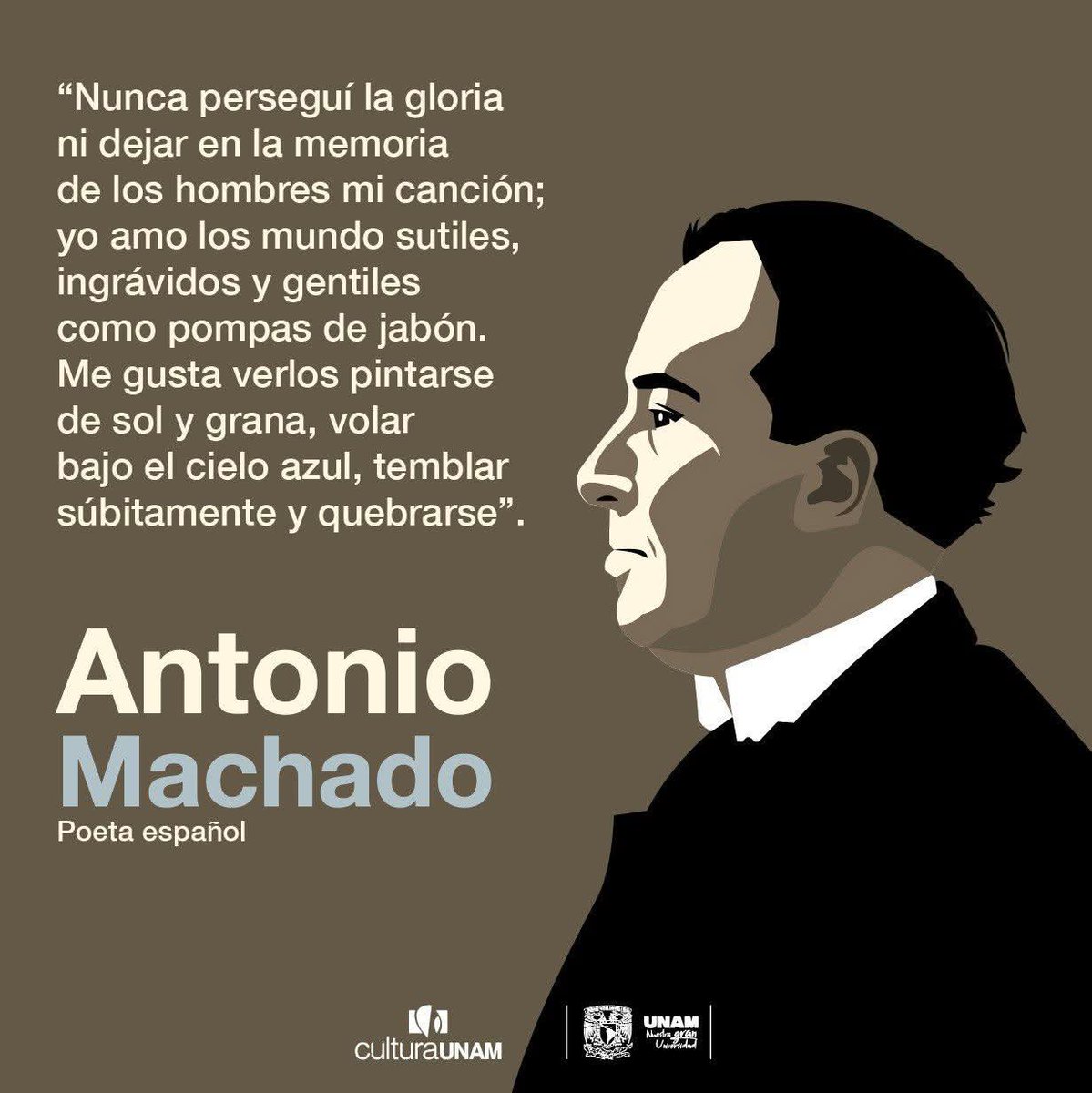 Space_Fabian's tweet image. La belleza de lo efímero: Antonio Machado y su canto a los mundos sutiles