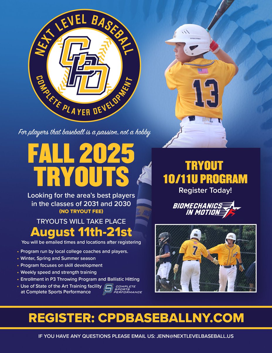NextLevelBaseba's tweet image. If you are a younger player and yiur goal is to develop into a better player. Great program for you.