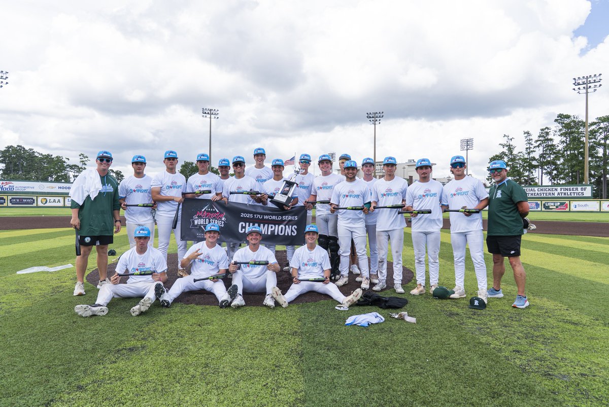MarucciSports's tweet image. Your 2025 Marucci World Series Champions! 🏆

14U Marucci Elite Texas Venable
15U Marucci Elite Texas McDaniel
16U Marucci Elite Texas Rodriguez
17U Knights Knation National