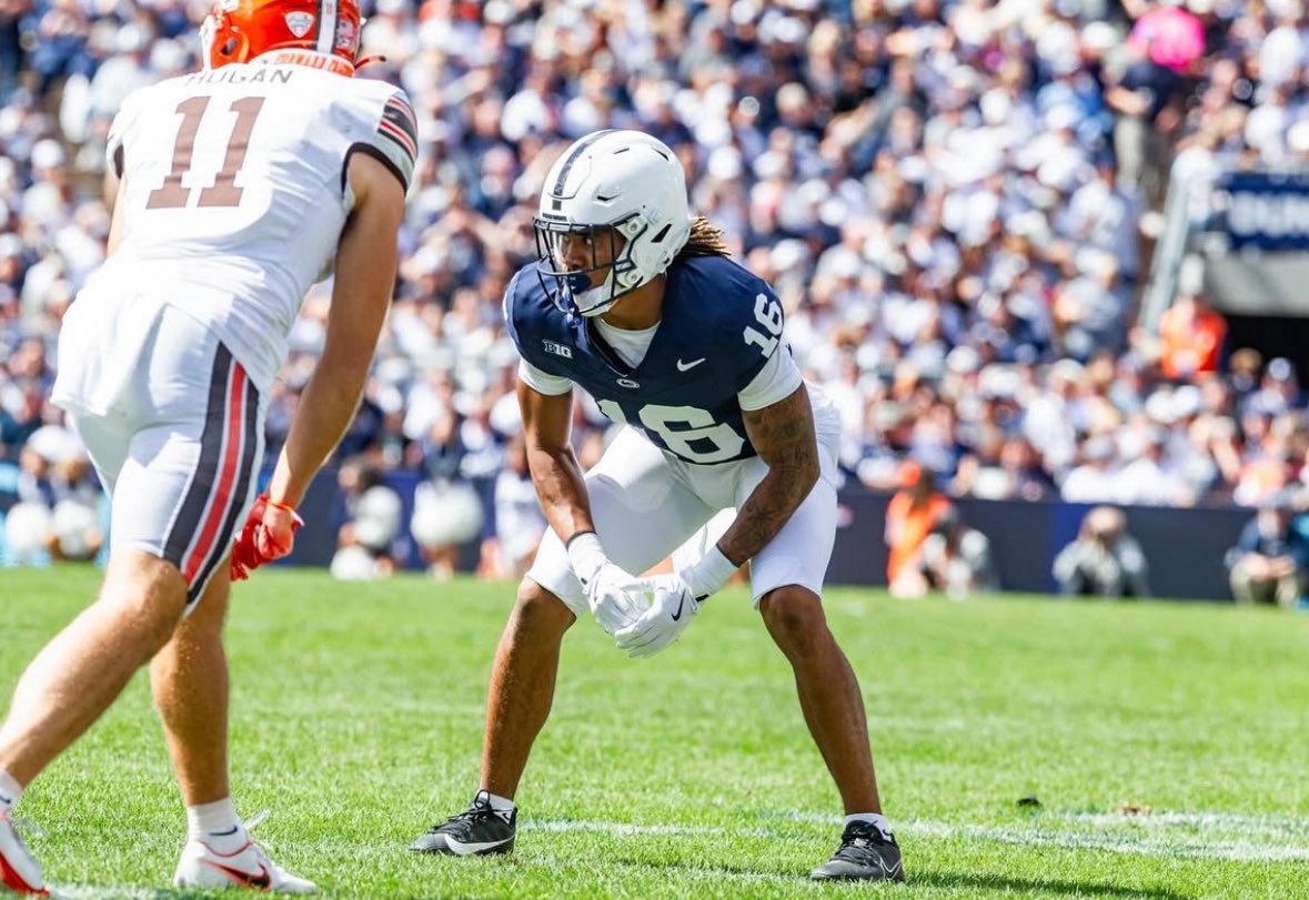 PSUNationRec's tweet image. Elliot Washington is about to have a Breakout season alongside AJ Harris at CB. He won all 6 competitor of the day awards in the winter which has never been done before 🦁