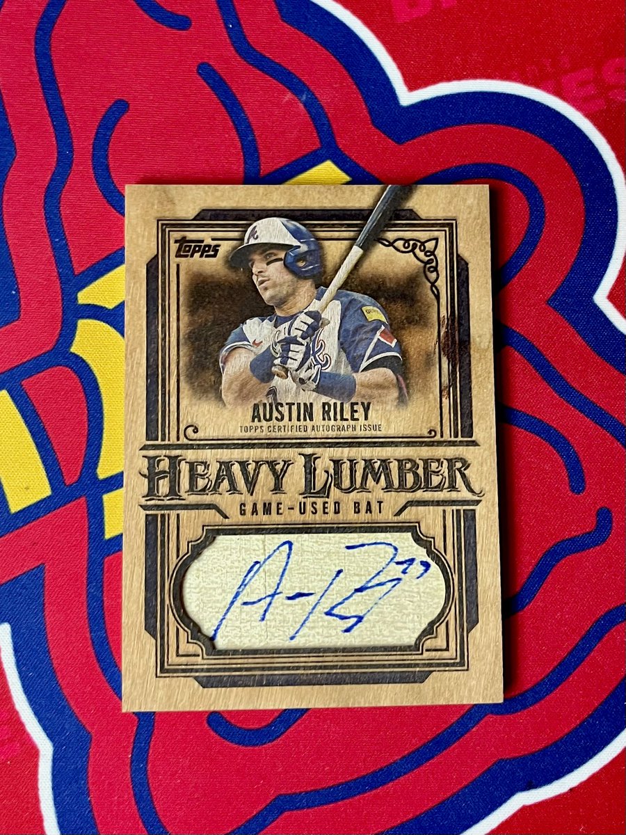 JBMcards's tweet image. Absolutely 🔥 PC mail day from @MattMoczy!
Riley Heavy Lumber game used bat auto. Big upgrade for my Braves PC
Finally got a Bobby Baseball auto
✅Acuna
✅Witt
❌Judge
❌Trout