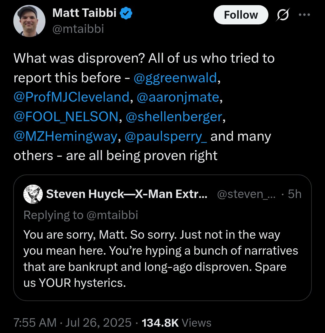 PostLeftWatch's tweet image. How can you doubt the judgement of FOOL NELSON?