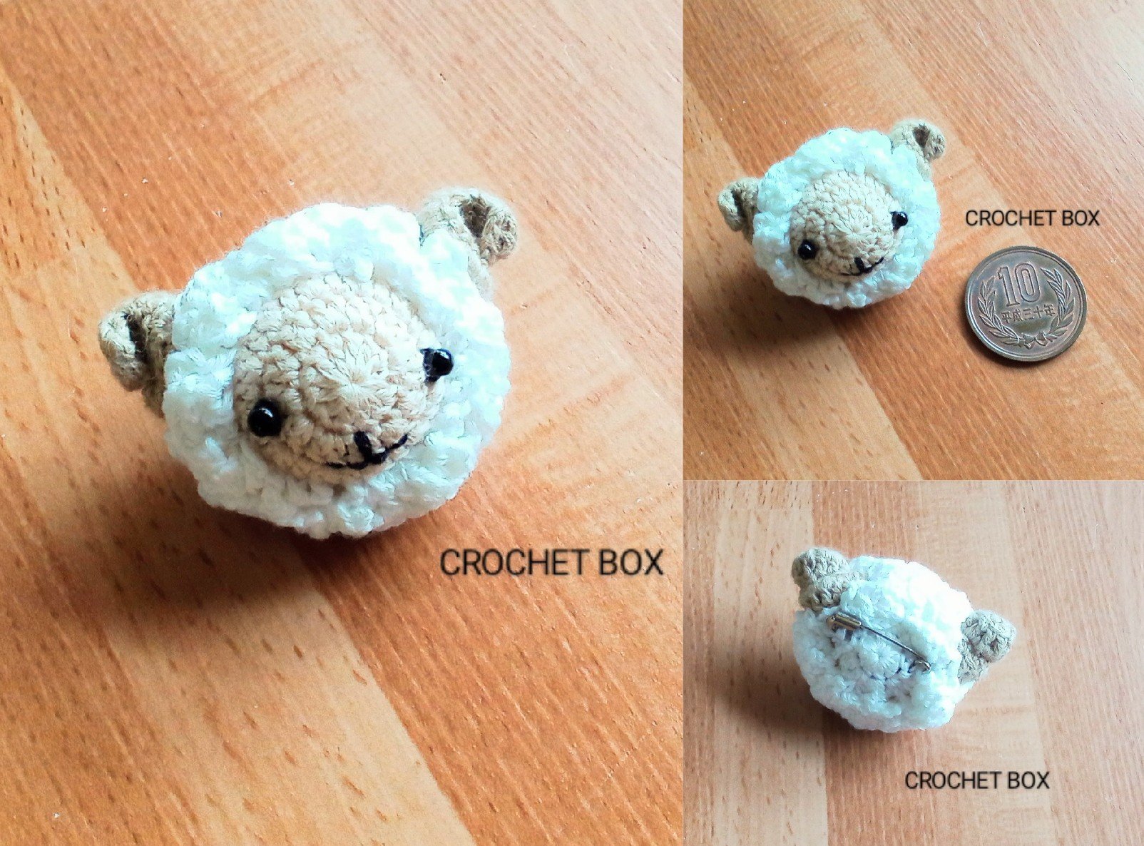 ブローチおまとめ　チャミュ CROCHETBOX on X: 