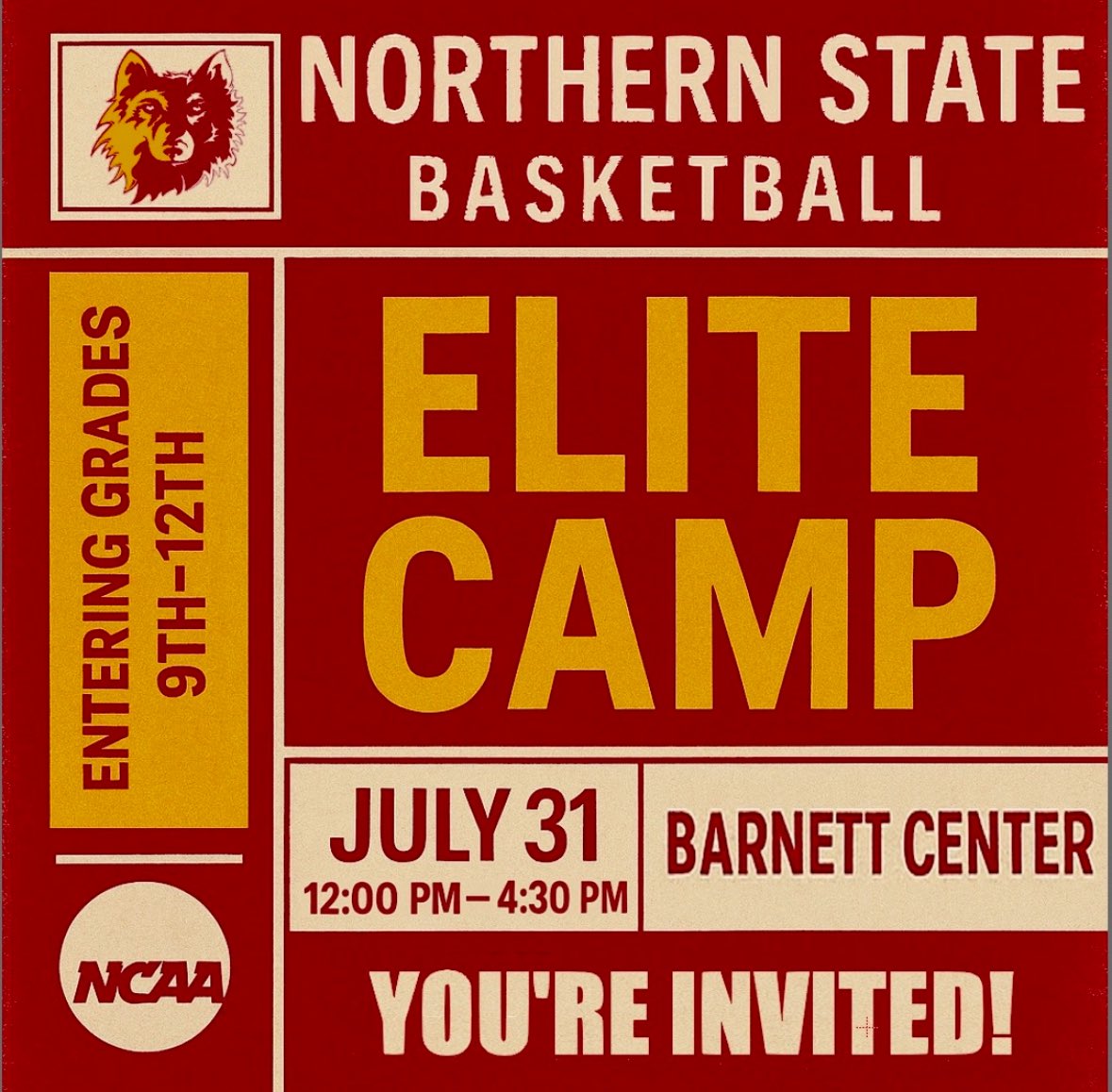 Brooks_Rex2's tweet image. Thanks you for the camp invite! @nsuwolves_mbb