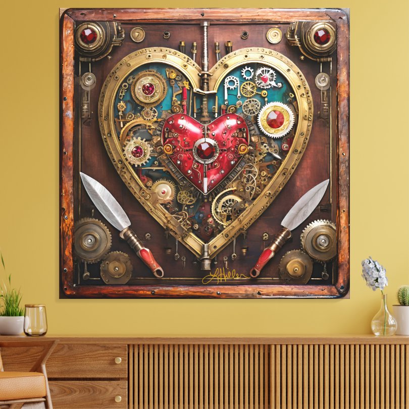 LeeHillerDesign's tweet image. π€π‘οΈπβ€οΈππ‘οΈπ€
Steampunk Heart Rubies And Knives For Warriors Canvas Print
#steampunk #hearts #gifts #giftideas #Valentine #romantic #anniversary #birthday #valentinesdaygift #ValentinesDay #MothersDay #FathersDay
zazzle.com/rubies_and_kniβ¦