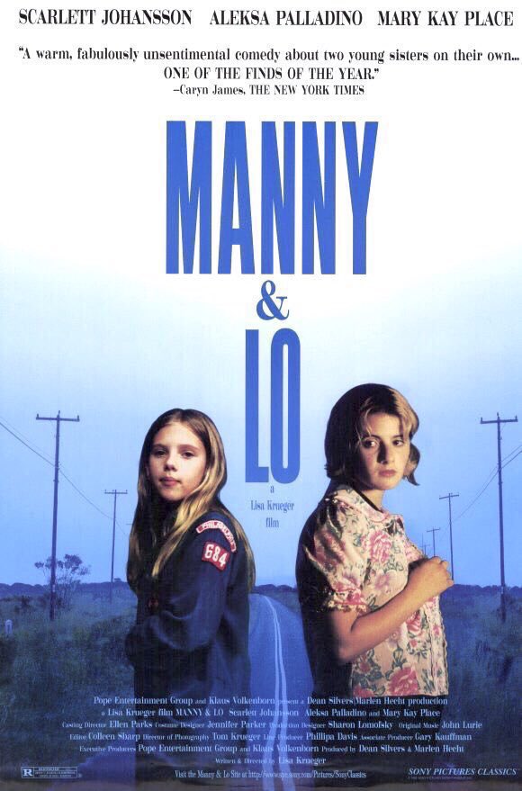 FilmNewsNos's tweet image. 🎬MOVIE HISTORY: 29 years ago today, July 26, 1996, the movie ‘Manny & Lo’ opened in theaters!
#ScarlettJohansson #AleksaPalladino #MaryKayPlace #DeanSilvers #MarlenHecht #ForrestSilvers #TylerSilvers @paul_guilfoyle #LisaKrueger