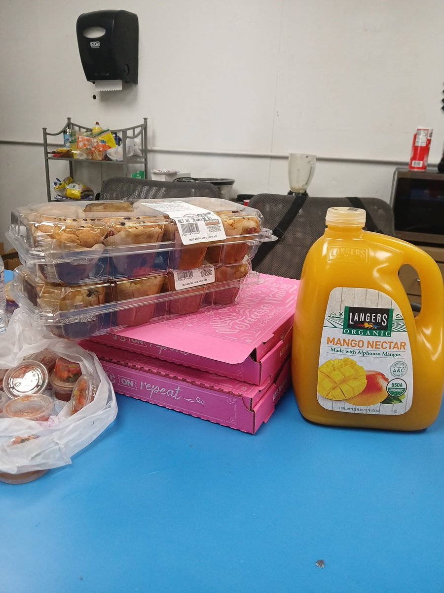 Thank You Very Much, Ms.Schulte for our Delicious Goodies 😋