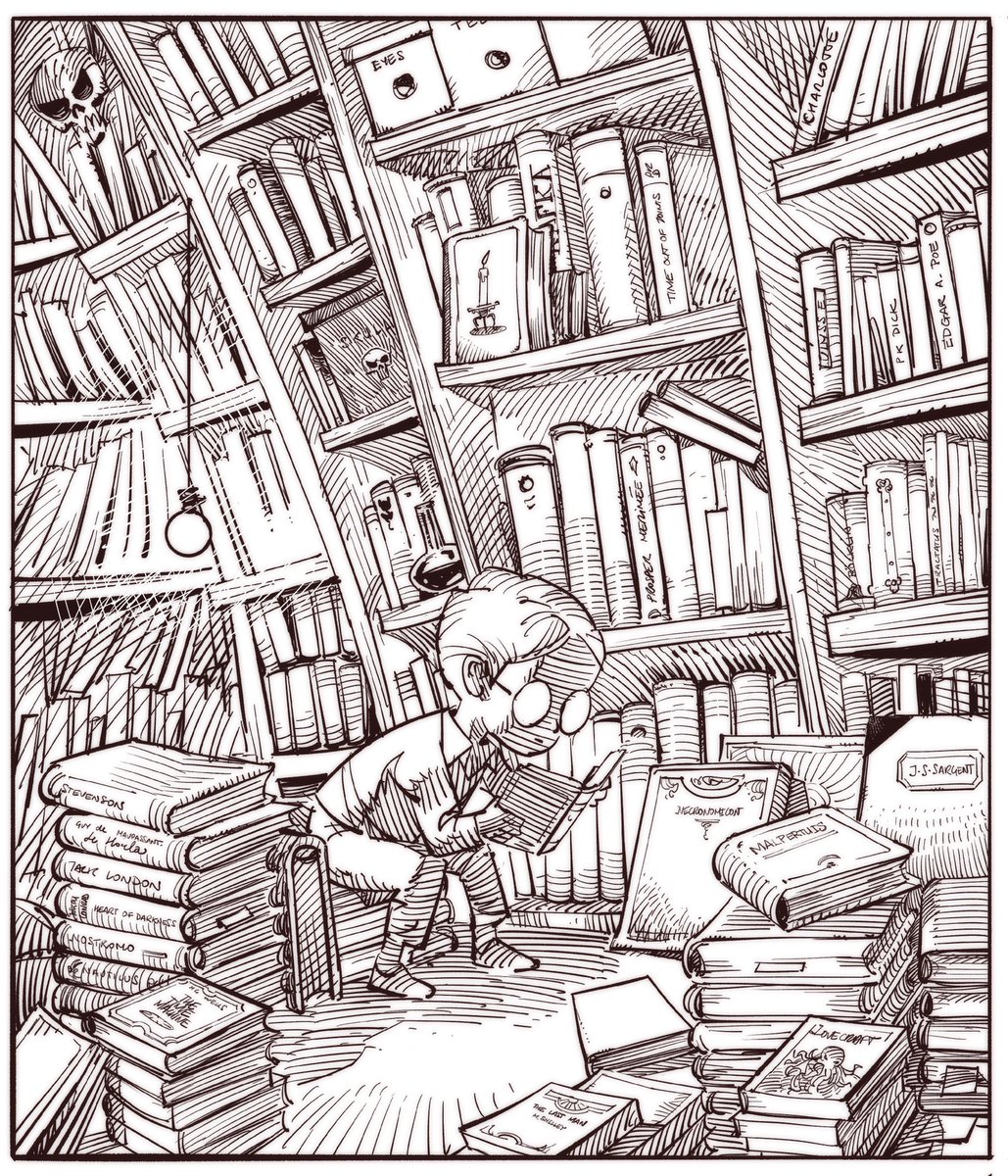 pastoCD's tweet image. Books.
