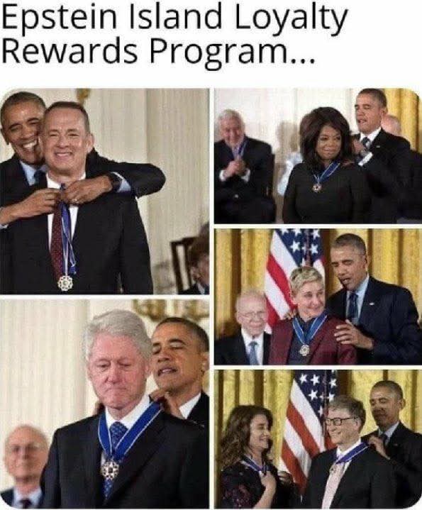 Think about it ... every single one of them is on the list.  Including the one giving the rewards.   🥈