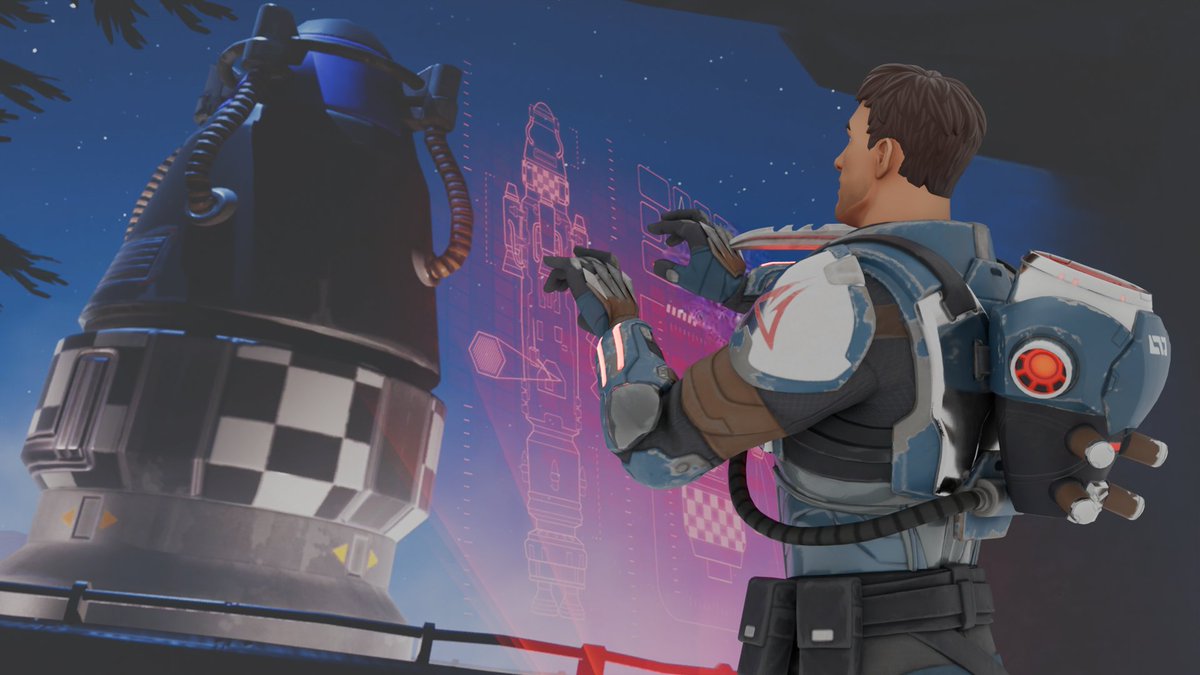 TrueFNAFGamer's tweet image. Since The Rocket Event Was Today I Attempted To Recreate One Of The Loading Screens!