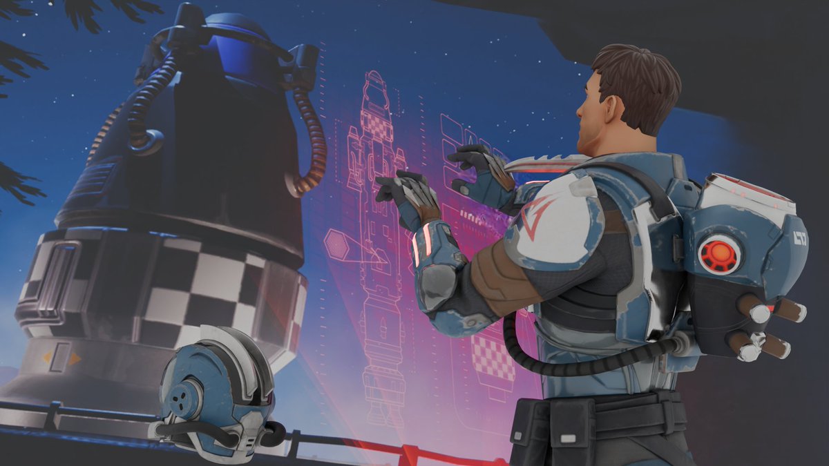 TrueFNAFGamer's tweet image. Since The Rocket Event Was Today I Attempted To Recreate One Of The Loading Screens!